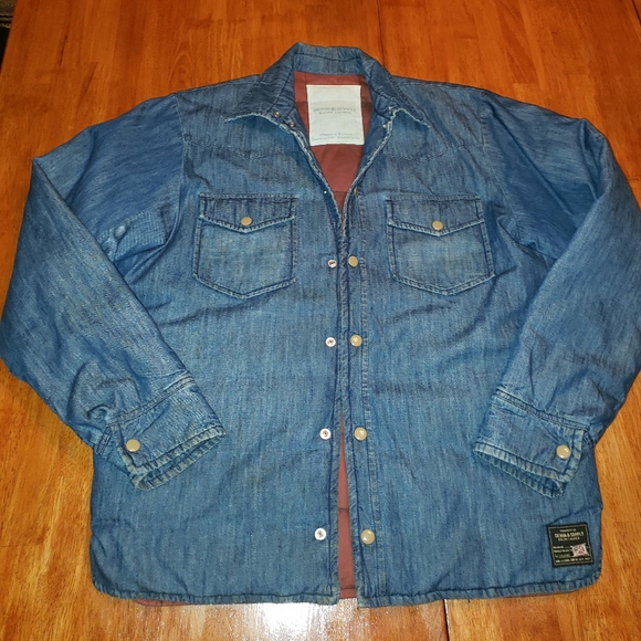 Denim and supply ralph lauren puffer shirt jacket